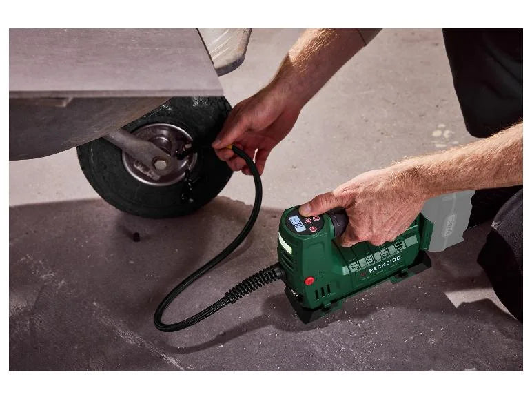 🛠️ Αεροσυμπιεστής Μπαταρίας PARKSIDE® 20V »PAKT 20-Li A1« χωρίς μπαταρία και φορτιστή