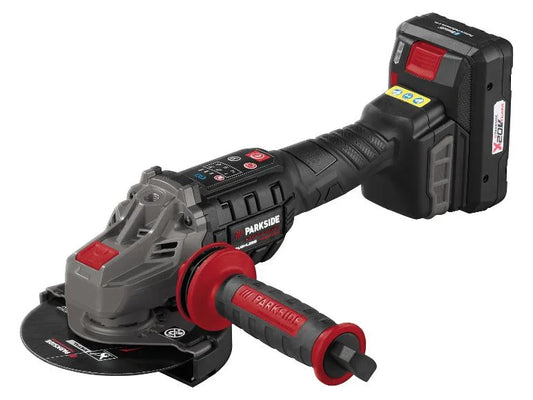 PARKSIDE PERFORMANCE® 20 V акумулаторен ъглошлайф »PWSAP 20-Li F6«, с батерия и зарядно устройство