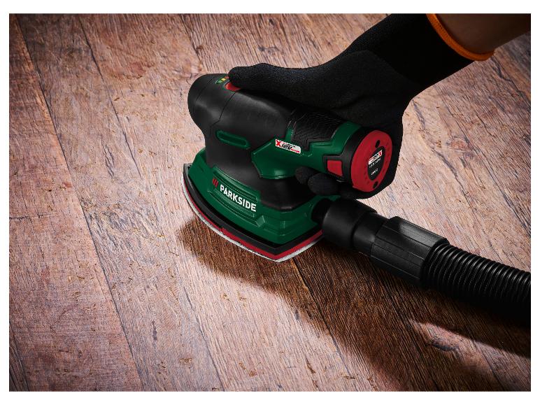 🛠 PARKSIDE® 12V безжична мултишлайфмашина – PAMS 12 B2 (комплект с батерия и зарядно)