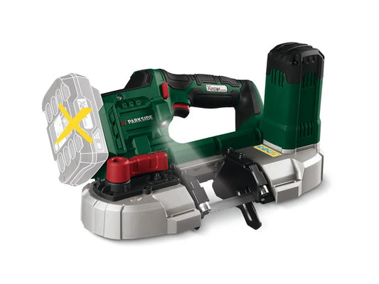 PARKSIDE® 20 V акумулаторна лентова трион за метал "PMBA 20-Li A1", без батерия и зарядно устройство