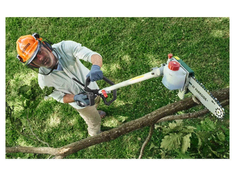 🛠 PARKSIDE® Градински мултифункционален инструмент 4 в 1 с батерия – PGKGA 40-Li B2, 40V