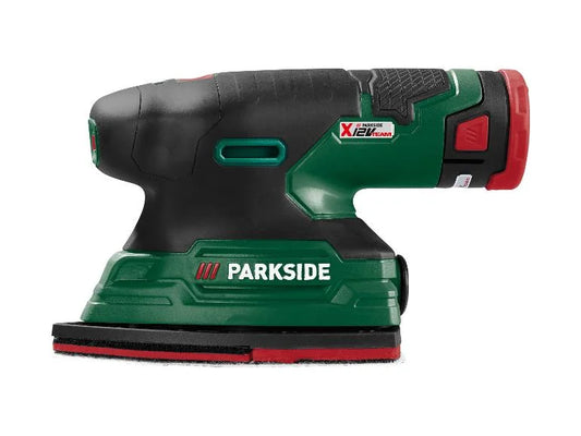 🛠 PARKSIDE® 12V безжична мултишлайфмашина – PAMS 12 B2 (комплект с батерия и зарядно)