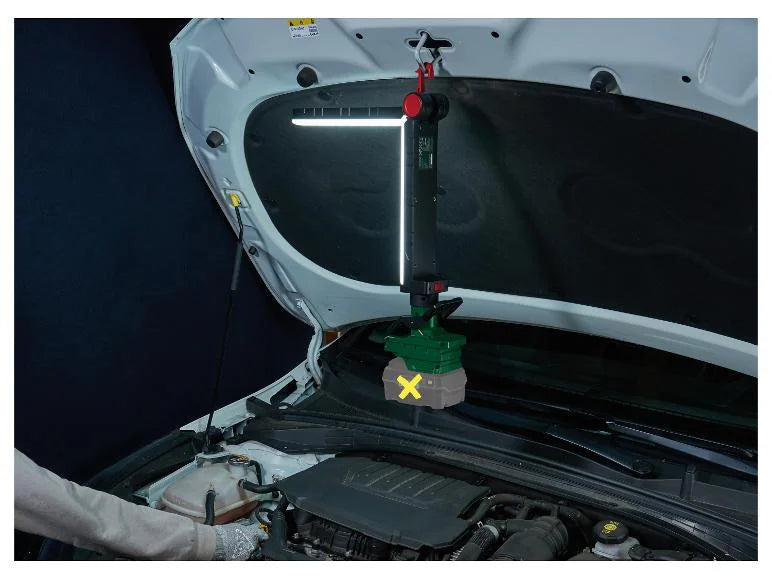 🔦 PARKSIDE® Επαναφορτιζόμενος φωτισμός LED Μπαταρίας »PLKLA 20-Li A1« με Σφιγκτήρα Χωρίς μπαταρία & φορτιστή