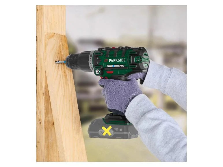 PARKSIDE® 20 V акумулаторна ударна бормашина »PSBSA 20-Li C3«, без батерия и зарядно устройство