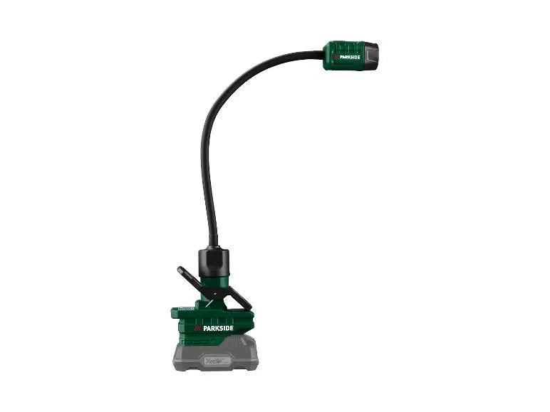 PARKSIDE® LED Φωτιστικό Εργασίας 20V με Εύκαμπτο Βραχίονα – PLSLA / PLSSA 20-Li A1