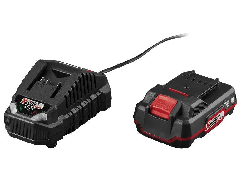 🔥 PARKSIDE PERFORMANCE®  Σετ Κρουστικό Δραπανοκατσάβιδο Μπαταρίας 20V  PSBSAP 20-Li D4  (με 2 μπαταρίες & φορτιστή)