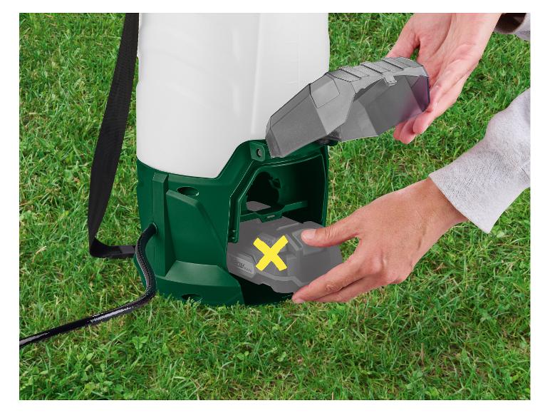 PARKSIDE Επαναφορτιζόμενο Ψεκαστικό Πίεσης 12V / 20V PDSA D3 – 5L – Χωρίς Μπαταρία & Φορτιστή