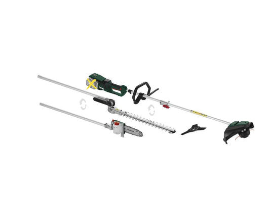 🛠 PARKSIDE® Градински мултифункционален инструмент 4 в 1 с батерия – PGKGA 40-Li B2, 40V