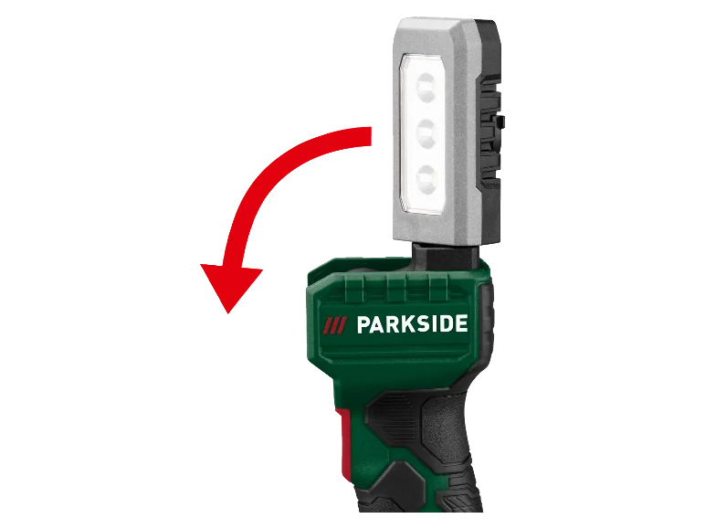 PARKSIDE® 20V LED ръчна лампа с батерии »PLHLA 20 Li A1« / Безжична LED ръчна лампа 20V »PLHLA 20-Li C1« (без батерия и зарядно)