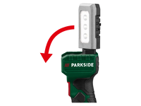 PARKSIDE® 20V LED ръчна лампа с батерии »PLHLA 20 Li A1« / Безжична LED ръчна лампа 20V »PLHLA 20-Li C1« (без батерия и зарядно)