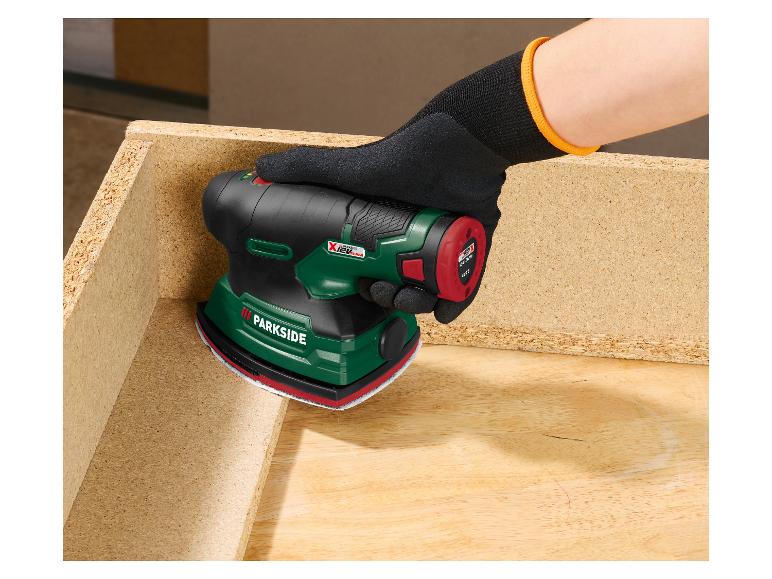 🛠 PARKSIDE® 12V безжична мултишлайфмашина – PAMS 12 B2 (комплект с батерия и зарядно)