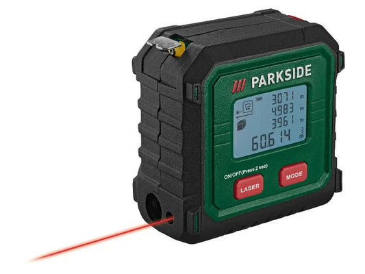 Лазерен далекомер PARKSIDE® с ролетка PLMB C3