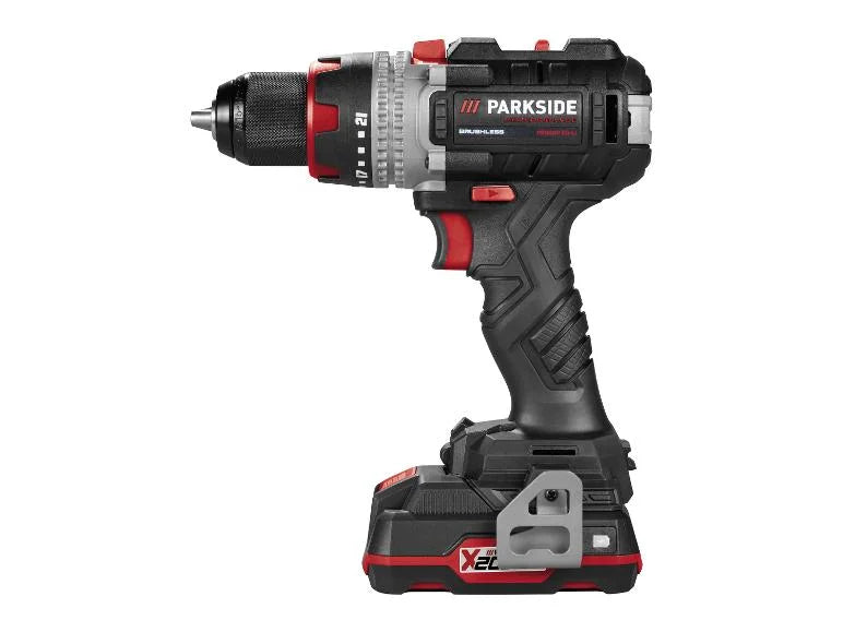 🔥 PARKSIDE PERFORMANCE®  Σετ Κρουστικό Δραπανοκατσάβιδο Μπαταρίας 20V  PSBSAP 20-Li D4  (με 2 μπαταρίες & φορτιστή)