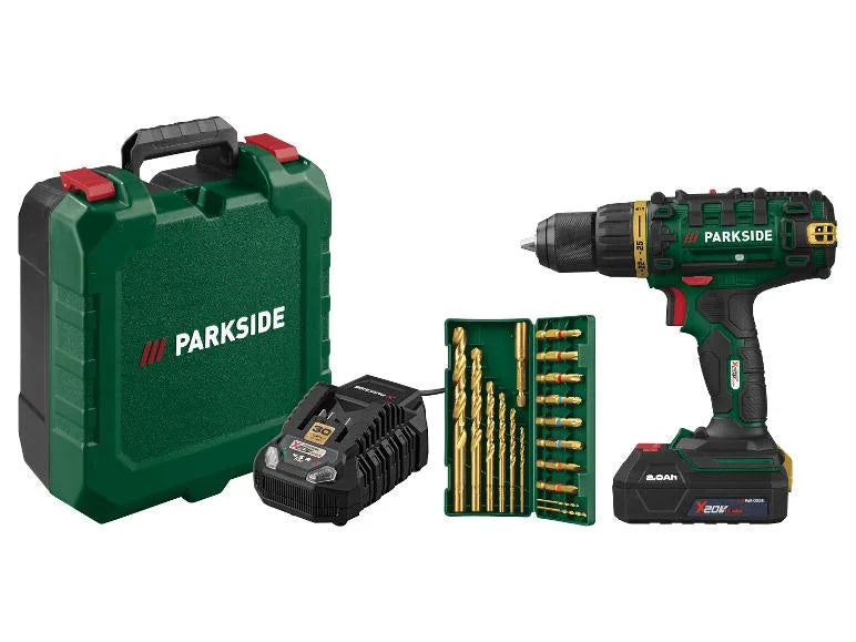 Limited Edition!! PARKSIDE PABS 20-Li G8 Δραπανοκατσάβιδο 20V 45Nm set