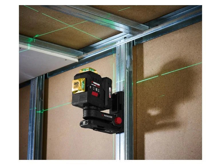 Limited Edition! PARKSIDE PERFORMANCE PKLLP 3360 A1 Laser 20V 3×360°