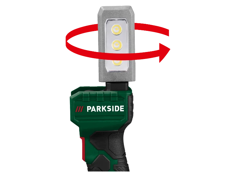 PARKSIDE® 20V LED ръчна лампа с батерии »PLHLA 20 Li A1« / Безжична LED ръчна лампа 20V »PLHLA 20-Li C1« (без батерия и зарядно)