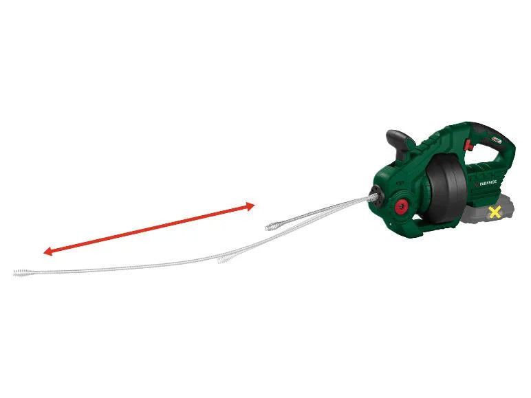 PARKSIDE® 20V безжична почистваща машина за канали »PARRW 20-Li A1«, без батерия и зарядно устройство