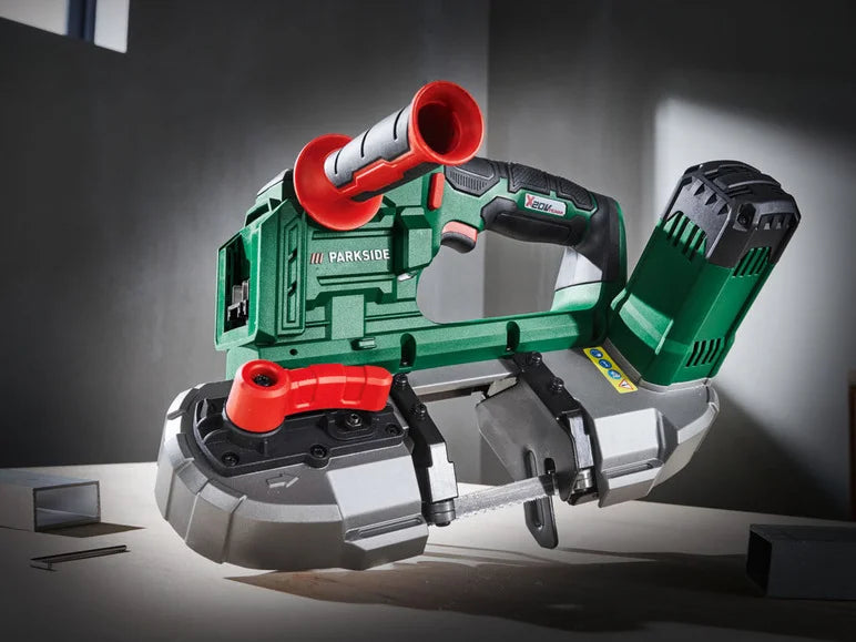 PARKSIDE® 20 V акумулаторна лентова трион за метал "PMBA 20-Li A1", без батерия и зарядно устройство