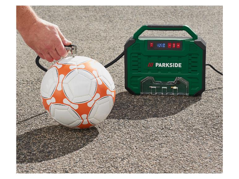 🌬PARKSIDE® Преносим въздушен компресор с дигитален дисплей »PMK 150 A1«