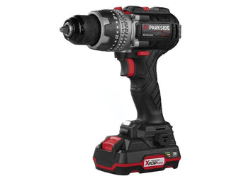 compare product 🛠 PARKSIDE PERFORMANCE® 20 V »PBSAP 20-Li A1«, комплект акумулаторни бормашини с куфар, с 2 батерии и зарядно устройство