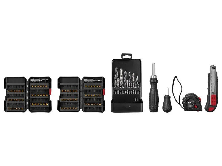 🛠 PARKSIDE PERFORMANCE® 20 V »PBSAP 20-Li A1«, комплект акумулаторни бормашини с куфар, с 2 батерии и зарядно устройство