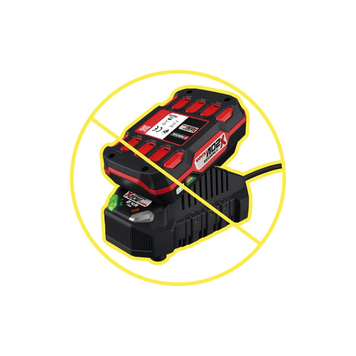 ✂️ Ножици за клони PARKSIDE® 20V с батерия – PAAS 20-Li B1 без батерия и зарядно устройство