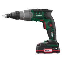 🛠 PARKSIDE® 20 V акумулаторен винтоверт за гипсокартон "PTBSA 20-Li A1", с батерия и зарядно устройство
