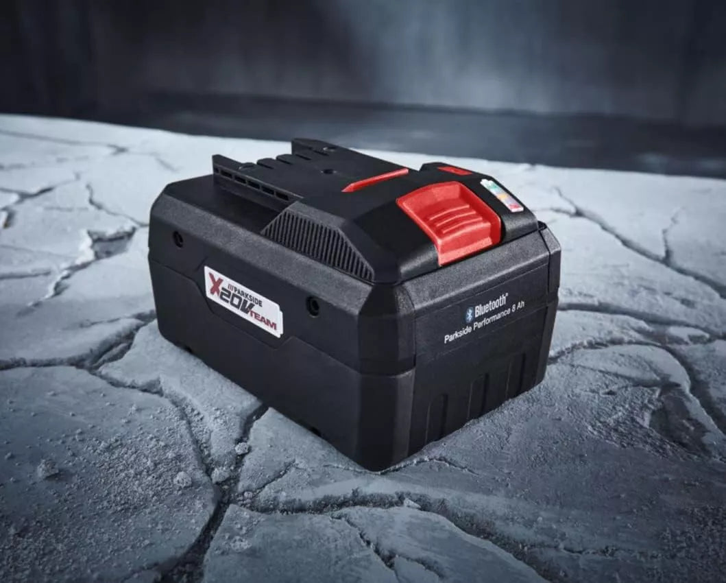 🔋 PARKSIDE PERFORMANCE 20 V интелигентна батерия »PAPS 208 A1«, 8 Ah, управлявана чрез приложението Lidl