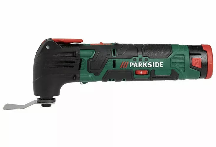 🛠 Мултифункционален инструмент с батерия. PARKSIDE 12V PAMFWS 12-Li A1 с батерия и зарядно устройство