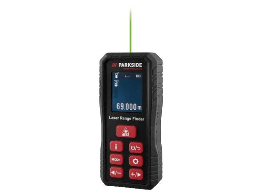 PARKSIDE PERFORMANCE® Лазерен далекомер »PLEMP 75 A1« с функция за памет