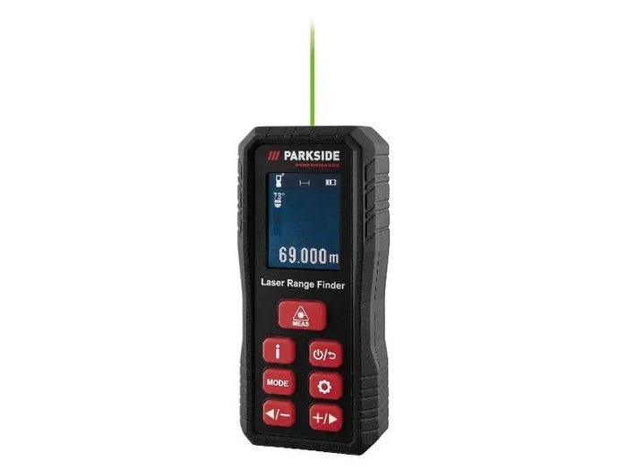 PARKSIDE PERFORMANCE® Лазерен далекомер »PLEMP 75 A1« с функция за памет